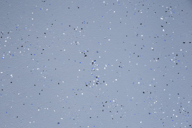 confetti in epoxy floor